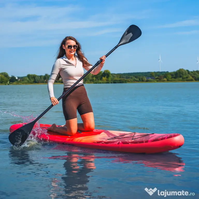 Placa Stand Up Paddle ISLE 320 cm + Scaun Caiac Noua, Sigilata Set Complet