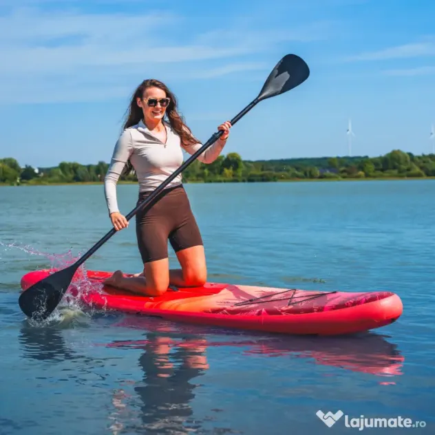 Placa Stand Up Paddle ISLE 320 cm + Scaun Caiac Noua, Sigilata Set Complet