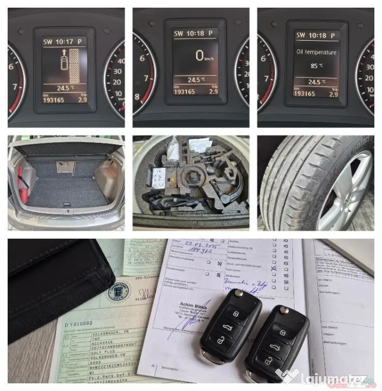 VW GOLF 6 Plus, 1.4 Benzina, 122 CP, Automat, 2011, Euro 5