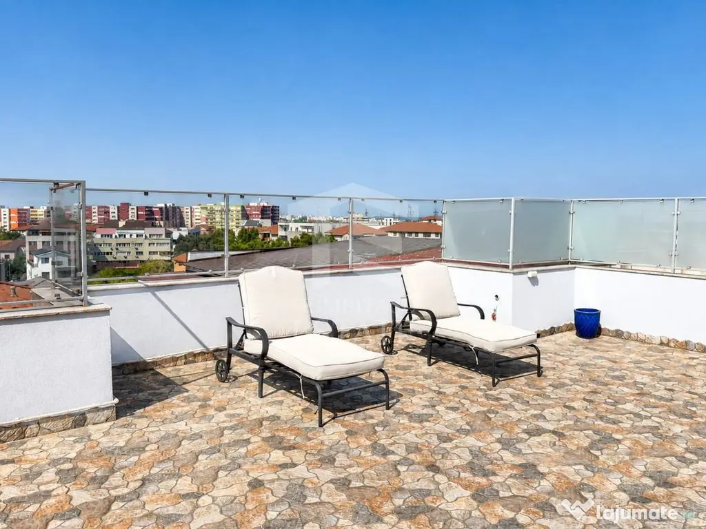 Apartament | 3 camere | Terasă panoramică 100 mp | Parcare