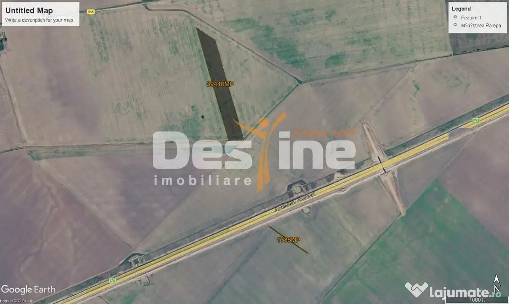 Teren extravilan, neimprejmuit, disponibil imediat, Dumbr... - Dumbrava (Prahova)
