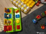 Set 5 jocuri puzzel bebe 0..3 ani interactiv muzical logica abilități