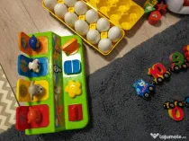 Set 5 jocuri puzzel bebe 0..3 ani interactiv muzical logica abilități
