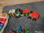 Set 5 jocuri puzzel bebe 0..3 ani interactiv muzical logica abilități 