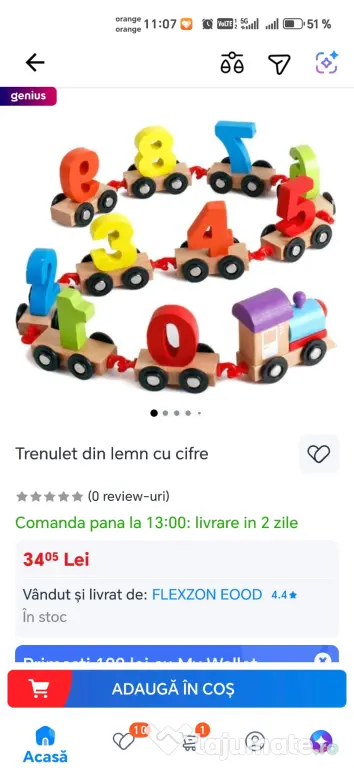 Set 5 jocuri puzzel bebe 0..3 ani interactiv muzical logica abilități