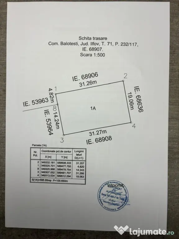 Teren de vânzare Balotesti - Balotesti (Bacau)
