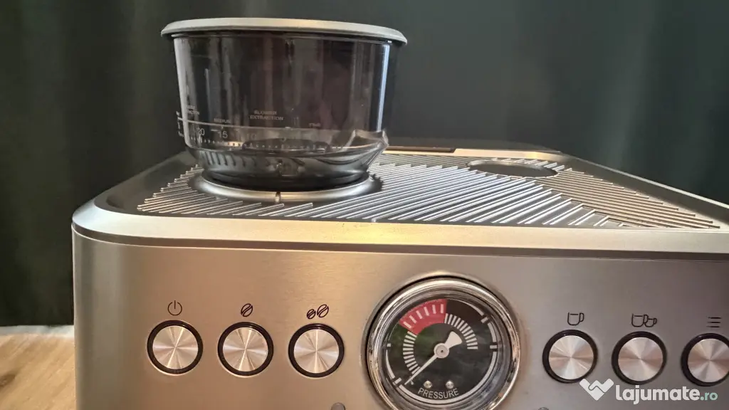 Espressor semiautomat cu rasnita, Gastroback, Espresso Advanced Duo, 260g, inox