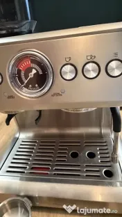 Espressor semiautomat cu rasnita, Gastroback, Espresso Advanced Duo, 260g, inox 