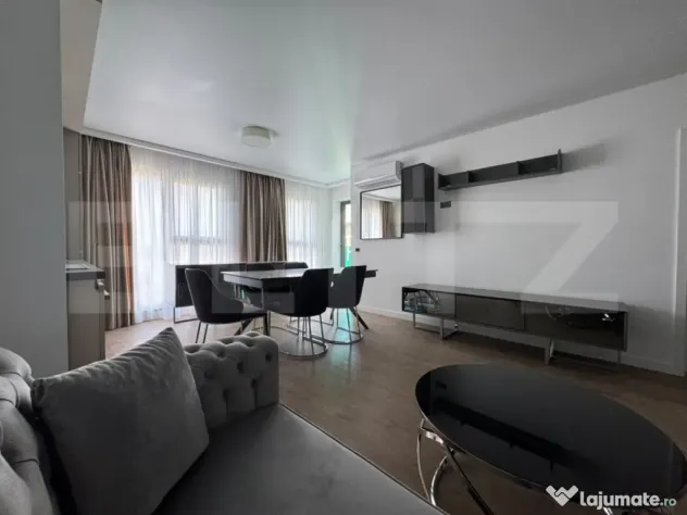 Apartament 2 camere, LUX, A.C, parcare, zona: Frunzisului, U
