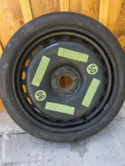 Roata Rezerva Slim Audi A5 A4 B8 B9 R19 5x112 Originala Space Saver 