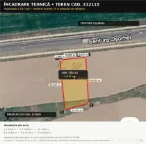 TEREN INTRAVILAN | 1537 mp | ZONA INDUSTRIALA EST | ORADEA |