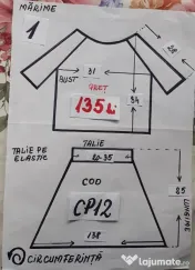 Costum popular pentru copii 2ani 