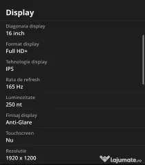 Laptop asus tuf f16