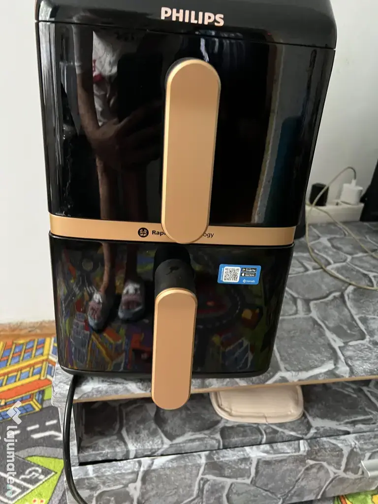 Friteuza cu aer cald dubla PHILIPS