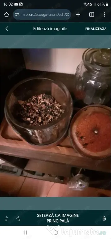 Humidor vintage piele
