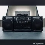 Vând Boombox Radio-Casetofon dublu cu CD Panasonic RX-DT600