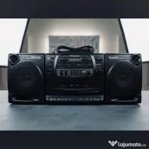 Vând Boombox Radio-Casetofon dublu cu CD Panasonic RX-DT600