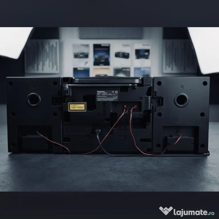 Vând Boombox Radio-Casetofon dublu cu CD Panasonic RX-DT600