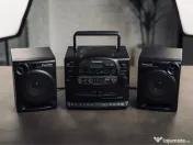 Vând Boombox Radio-Casetofon dublu cu CD Panasonic RX-DT600
