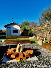 Cabana 400mp Băișoara: 21 locuri, piscină, jacuzzi, investiție