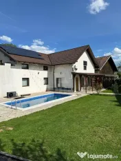 Cabana 400mp Băișoara: 21 locuri, piscină, jacuzzi, investiție
