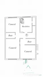 3 camere decomandat | 2 bai | 70 mp | Mărăști/BRD/The Off