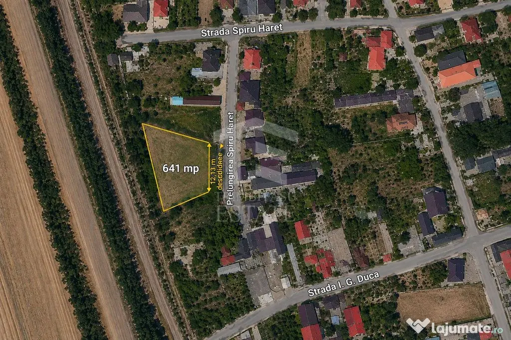Teren intravilan 641 mp Eforie Nord – 38.000 € | Comi... - Eforie Nord (Constanta)