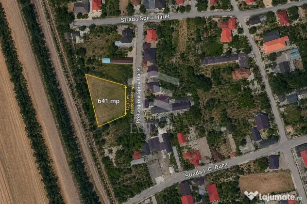 Teren intravilan 641 mp Eforie Nord – 38.000 € | Comi... - Eforie Nord (Constanta)