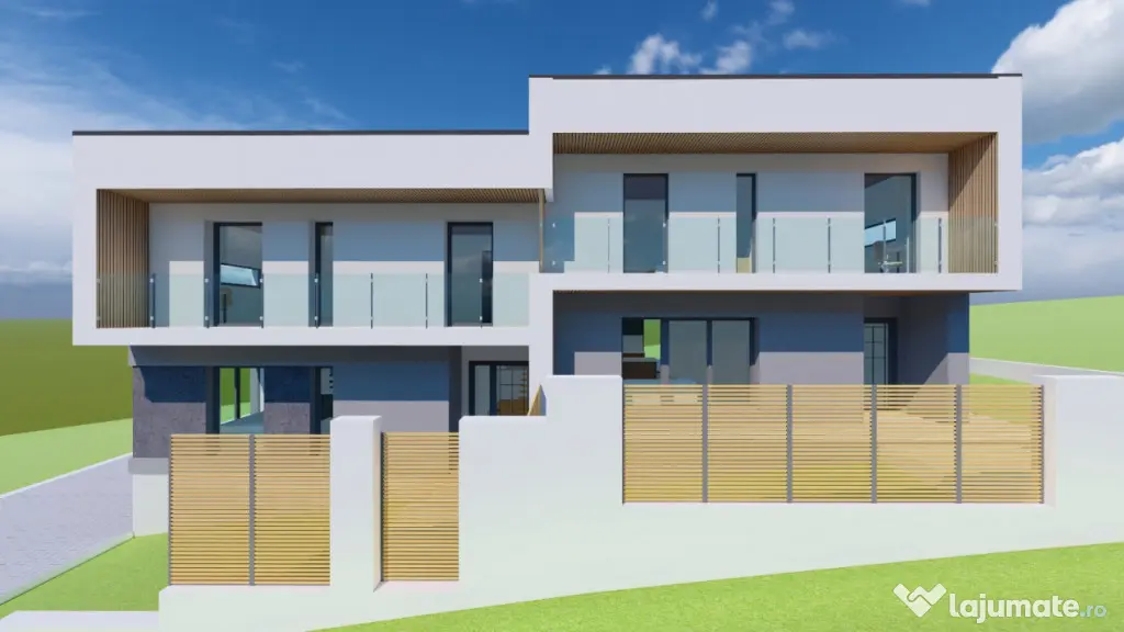Duplex 5 camere 135 mp, 180 mp teren zona exterior nord Iris - Cluj-Napoca (Cluj)