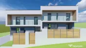 Duplex 5 camere 135 mp, 180 mp teren zona exterior nord Iris 