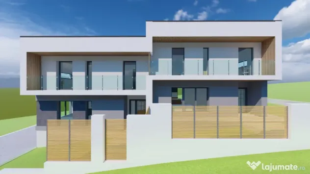 Duplex 5 camere 135 mp, 180 mp teren zona exterior nord Iris - Cluj-Napoca (Cluj)