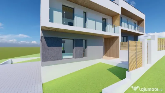 Duplex 5 camere 135 mp, 180 mp teren zona exterior nord Iris - Cluj-Napoca (Cluj)