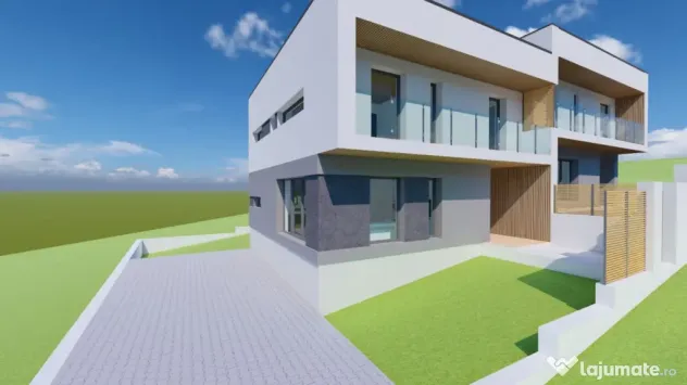 Duplex 5 camere 135 mp, 180 mp teren zona exterior nord Iris - Cluj-Napoca (Cluj)