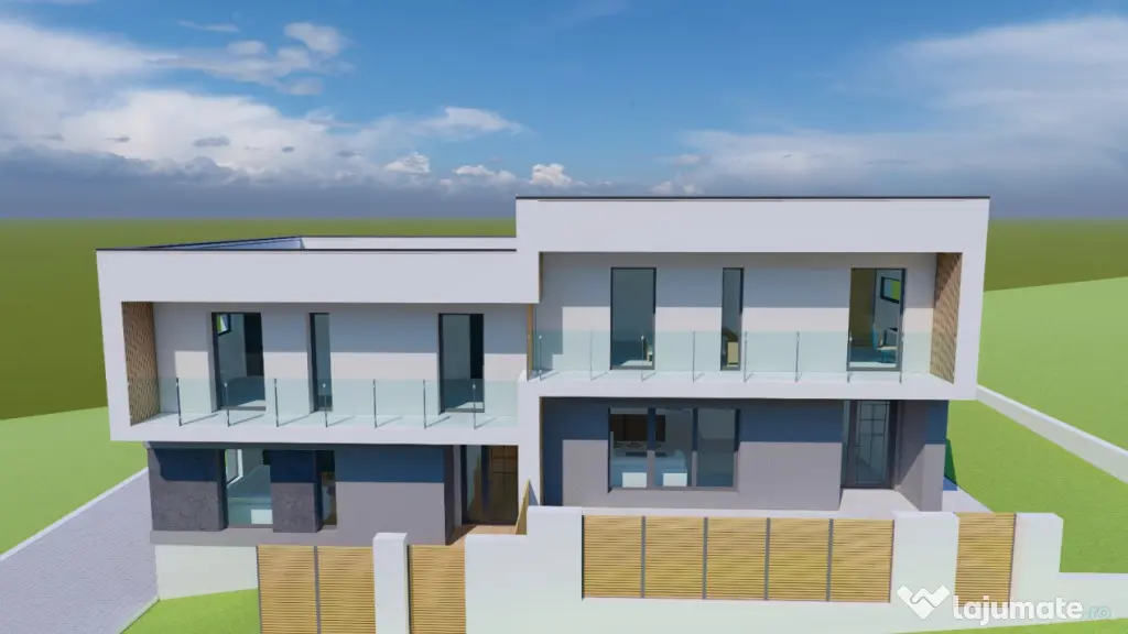 Duplex 5 camere 135 mp, 180 mp teren zona exterior nord Iris - Cluj-Napoca (Cluj)