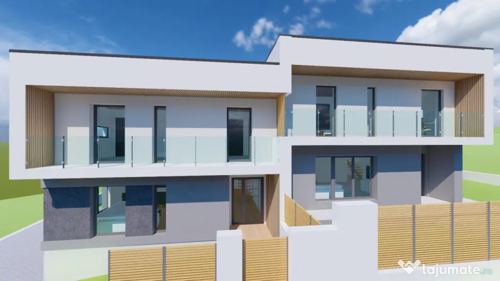 Duplex 5 camere 135 mp, 180 mp teren zona exterior nord Iris - Cluj-Napoca (Cluj)