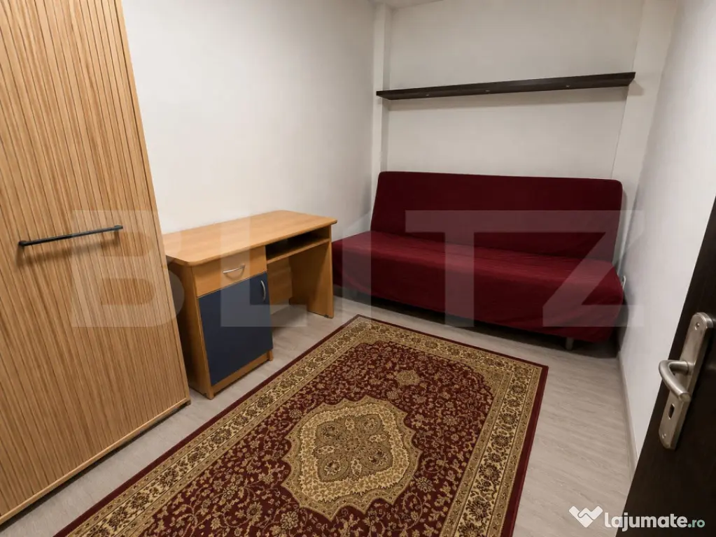 Apartament 2 camere, 26 mp, centrală proprie, Ciurchi - Iasi (Iasi)