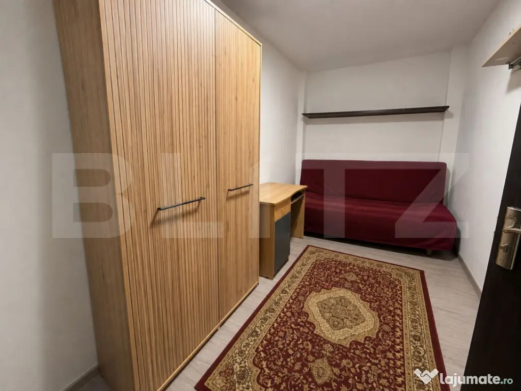 Apartament 2 camere, 26 mp, centrală proprie, Ciurchi - Iasi (Iasi)
