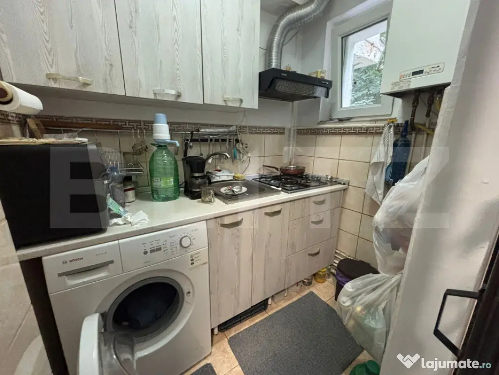 Apartament 2 camere, 26 mp, centrală proprie, Ciurchi - Iasi (Iasi)