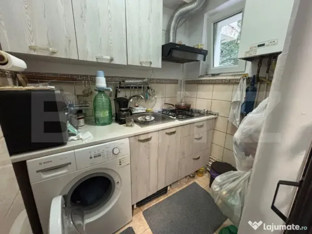 Apartament 2 camere, 26 mp, centrală proprie, Ciurchi - Iasi (Iasi)