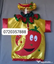 Costum Ardei kapia rosu pentru copii 3-4-5-6-7 ani ,165 RON 