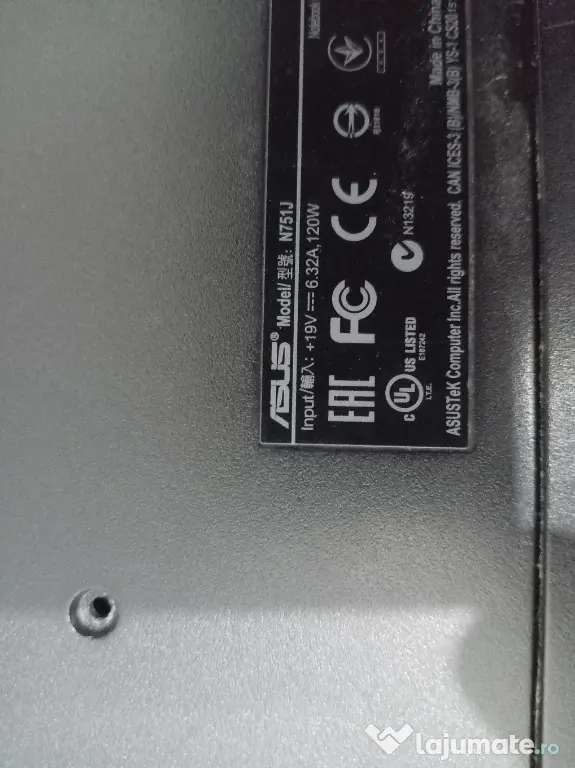 Laptop ASUS N751J pentru piese de schimb