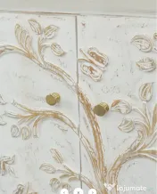 Comoda din Lemn Sculptat - Paun 