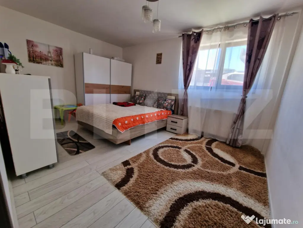 Apartament 3 camere, 58 mp, zona Stejarului - Floresti (Cluj)
