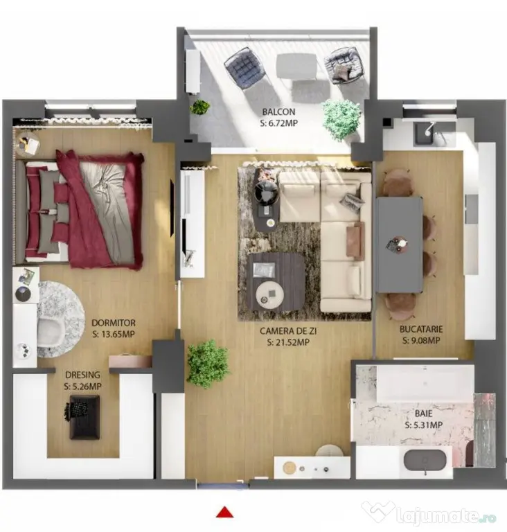 Direct Proprietar | 0% Comision | 2 Camere + Dressing + Garaj Subteran - Oradea (Bihor)