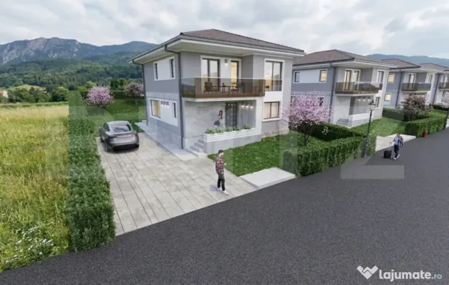 Casă P+1+Pod, 120 mp, teren 500 mp – zonă dezvoltată ș - Chinteni (Cluj)