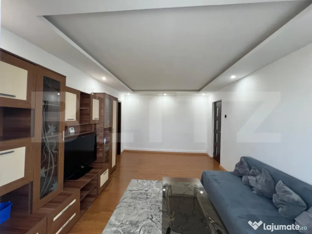 Apartament de inchiriat, 3 camere, 55 mp, centrala proprie - Craiova (Dolj)