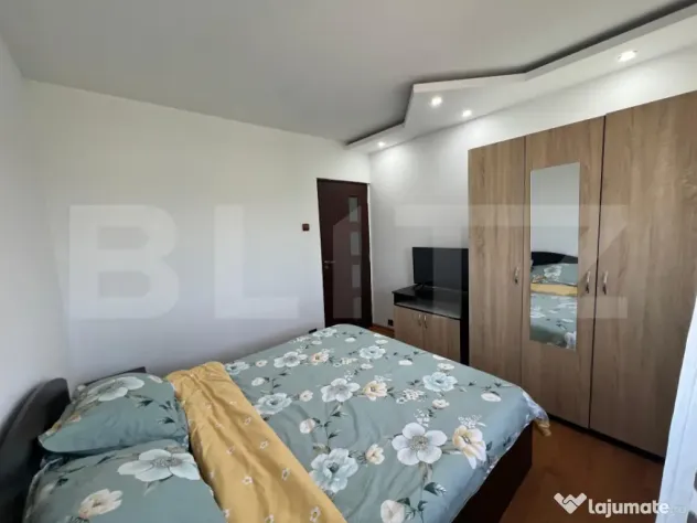 Apartament de inchiriat, 3 camere, 55 mp, centrala proprie - Craiova (Dolj)