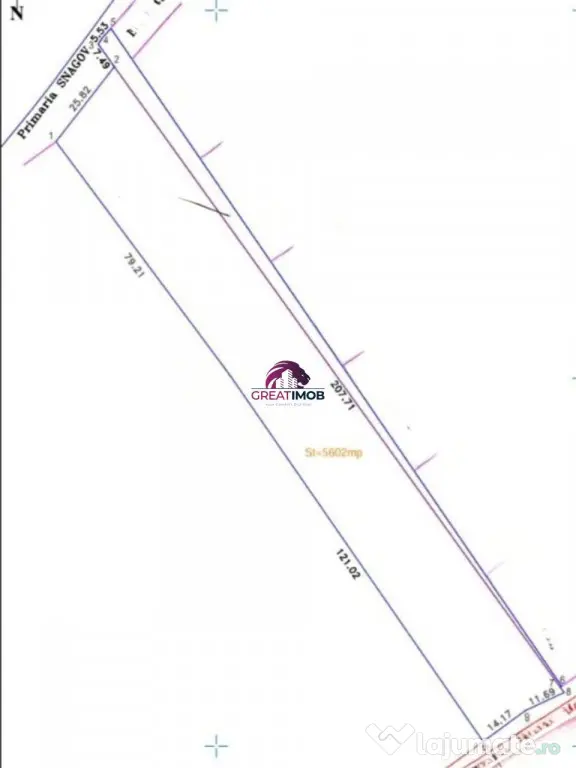 Teren 5600 mp Snagov Lac - Ciofliceni (Bucuresti-Ilfov)