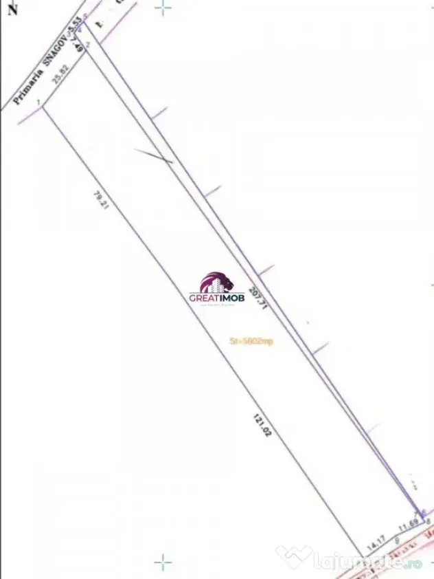 Teren 5600 mp Snagov Lac - Ciofliceni (Bucuresti-Ilfov)