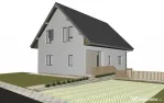 Teren cu autorizatie casa individuala, 450mp, Chinteni